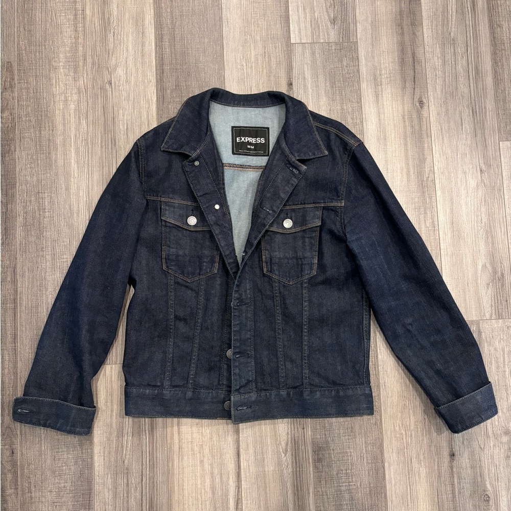 Express Men's Denim Jean Jacket size M